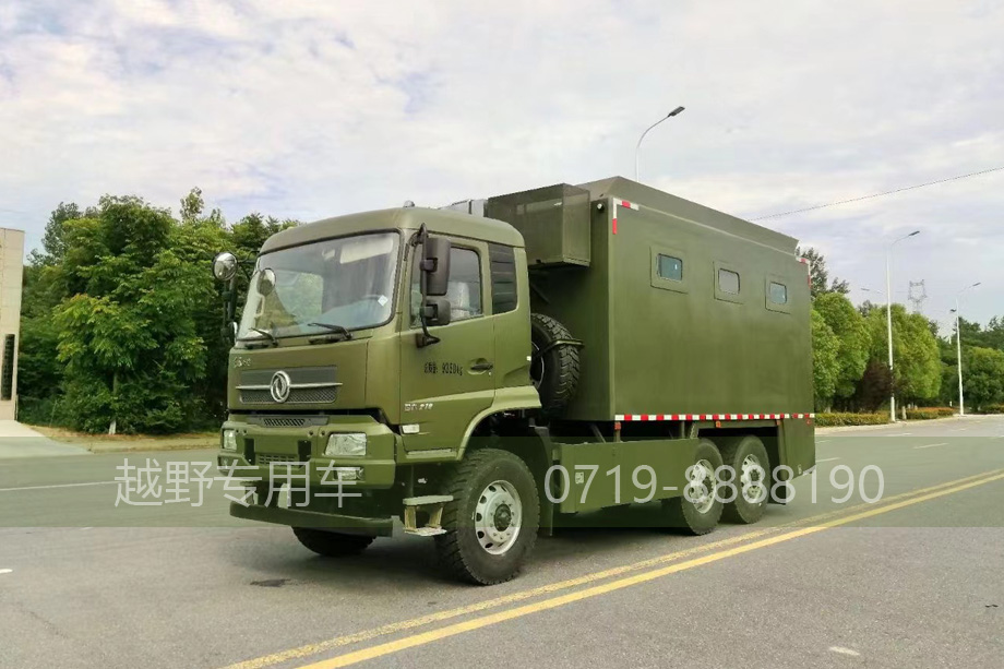 東風(fēng)天錦炊事車,戶外餐廚車,野外移動廚房