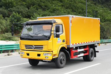 東風(fēng)4×2左/右舵小型箱式車(chē)_160馬力小微輕卡后側(cè)門(mén)集裝箱_4.3米箱體定制