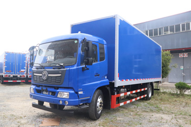 東風(fēng)4×2排半物流貨運(yùn)車(chē)_中國(guó)東風(fēng)廂式車(chē)_定制四驅(qū)平頭運(yùn)輸車(chē)配置